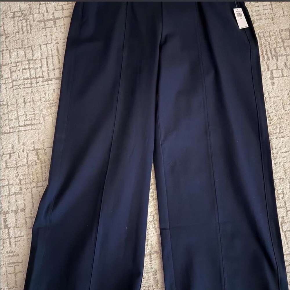Old Navy Navy Pixie Wide-Leg Pants